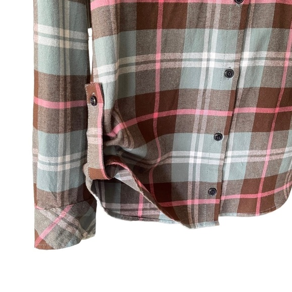 nwot Matchstick Plaid Flannel Shirt Size Small - Picture 8 of 10